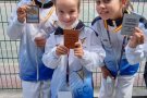 El Club Karate Nokachi les Franqueses aconsegueix 3 medalles en el Campionat d'Espanya de Karate infantil 2021