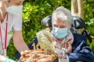 La Residència de Cerdanyola fa un homenatge a la centenària Carmen Vílchez García