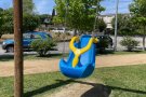 El primer gronxador inclusiu de Sant Antoni de Vilamajor per a nens i nenes amb diversitat funcional