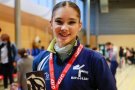 La calderina Elna aconsegueix la segona posició en el Campionat de Barcelona de Patinatge Artístic