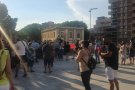 Manifestació a Rubí en contra de la delinqüència al municipi