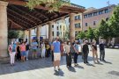 Concentració a Granollers en contra de la violència masclista