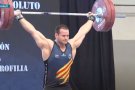 L'Ivan Vasquez, del Club Halterofilia de Sabadell, aconsegueix la millor marca en el Campionat d'Espanya Absolut