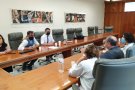 Juli Fernàndez, portaveu republicà de salut, es reuneix amb la direcció i el comitè d'empresa de l'Hospital Parc Taulí de Sabadell