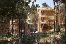 La nova escola la Mirada de Sant Cugat del Vallés aprofitarà la seva admissió al bosc i tindrà espais polivalents