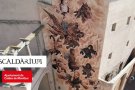 Es realitza un time lapse del mural de l'Escaldàrium