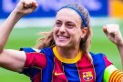 Homenatge per les millors jugadores d'Europa, entre elles, Alexia Putellas guanyadora del premi de 'Millor Jugadora d'Europa de la UEFA'