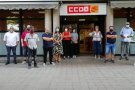 CCOO realitza concentracions davant els locals contra l'agressió sexual a Mataró