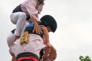 Els Minyons de Terrassa es preparen per la Diada de la Colla d'aquest cap de setmana