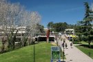 Un centenar d'estudiants bloquegen l'entrada a la UAB en contra la llei Castells al campus