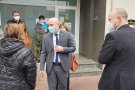 Carlos Prieto, el sotsdelegat del govern, ha visitat Canovelles