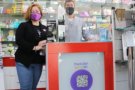 L'Ajuntament de Bigues i Riells instal·la un punt lila a cada botiga