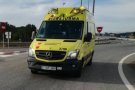 Un ferit crític en un accident entre un camió i una moto a Caldes de Montbui