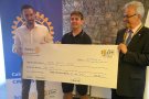 El Rotary Club Caldes lliura el primer premi Valors i Talent Carles Campistron