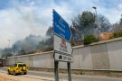 Un incendi a Santa Perpètua crema 3500 metres de vegetació al marge de la C-59