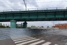 Tancament del pàrquing del passeig de la Ribera a Canovelles per les obres de la R3