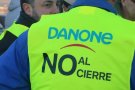 La plantilla de Danone convoca vaga contra el tancament de la planta
