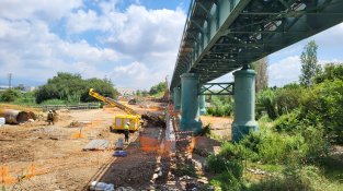 Les parades del mercat de Canovelles modifiquen la seva distribució per les obres del desdoblament de l'R3