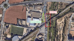 Les parades del mercat de Canovelles modifiquen la seva distribució per les obres del desdoblament de l'R3