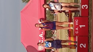 Ingrid Valcarcel Rodríguez s'emporta l'or al Campionat de Catalunya Sub20 en llançament de javelina