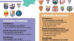 Torna el Torneig d'Històrics del Vallès Oriental amb la participació de 18 clubs centenaris en la seva 13a edició