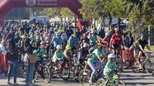 La Diada de la Bicicleta de Parets reuneix més de 450 participants i creix respecte a l'edició anterior