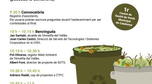 L'Ametlla del Vallès inaugura el primer centre d'autogestió de residus verds de Catalunya