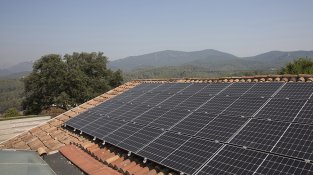 Instal·lació fotovoltaica.