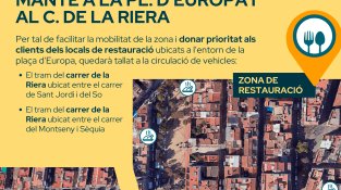 El mercat dels diumenges de Canovelles es trasllada al passeig de la Ribera a partir del 17 de novembre