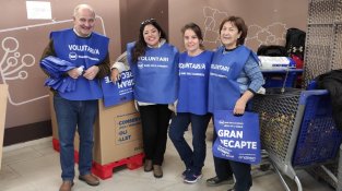 El Gran Recapte recull 6.000 kg d'aliments i productes de neteja a Caldes de Montbui