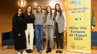 Les Franqueses del Vallès, reconeguda com a millor Vila Europea de l'Esport 2024