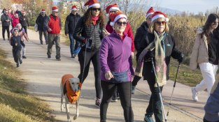 Prop de 300 participants en la cursa solidària CorreParets 2024 per garantir joguines a tots els infants