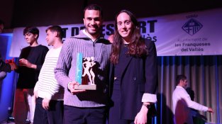 Les Franqueses del Vallès premia l’excel·lència esportiva en la 28a Nit de l’Esport