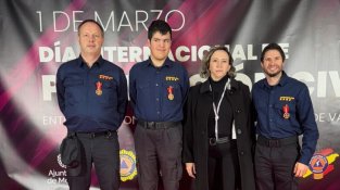 Protecció Civil de Bigues i Riells del Fai rep la medalla al mèrit per la seva actuació durant la DANA de 2024