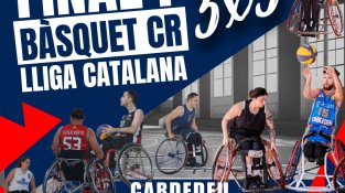 Cardedeu acollirà la final de la primera Lliga Catalana de Bàsquet en Cadira de Rodes 3x3