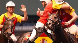 Carles Vilà, peça clau en la victòria d’Espanya al Mundial de Horseball 2025