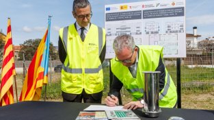 Cardedeu inicia la construcció de 24 habitatges de lloguer assequible