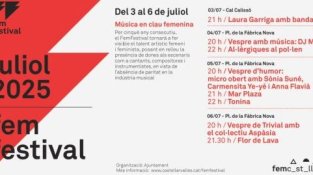 Cartell FemFestival 2025