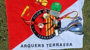 Triple podi del Club Arquers Terrassa al Campionat d’Espanya Iberdrola de tir amb arc