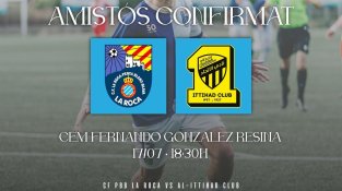 La PBB La Roca es posarà a prova davant el filial sub-21 de l’Al-Ittihad d’Aràbia Saudita
