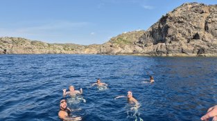Jeremies Mateo afronta el repte del 'North Channel' amb una travessa clau de 30 km al Cap de Creus