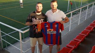 Sito Medina i Àlex Ortega, jugadors