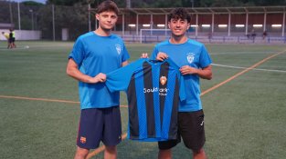 Raúl Algar i Jan Monjonell, jugadors del Vilamajor
