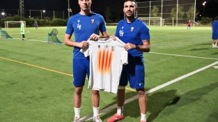 Marc Arroyo i José González (Pepe), jugadors del Parets