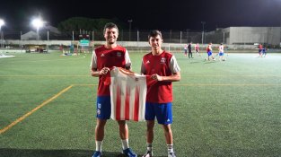 Gerard Beltrán i Litus Ferres, jugadors del Cardedeu