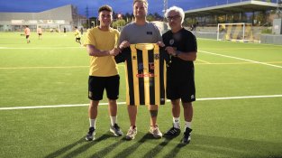 Xavi Coll, Francis Valero i Albert Alejandro, staff tècnic del Vilanova