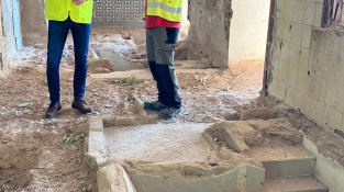 Localitzen banyeres del segle XIX i XX durant la rehabilitació de l’antic balneari de Can Rius a Caldes de Montbui