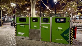 Sant Cugat implanta un sistema de recollida de residus amb plataformes mòbils