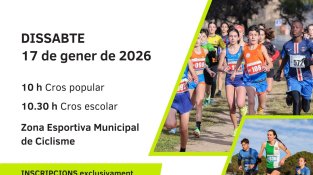 Les Franqueses es prepara per a una gran festa de l’atletisme amb el 33è Cros Escolar i el 30è Cros Popular