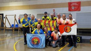 Triple bronze del Club Arquers Terrassa en una jornada d’alt nivell a Manresa